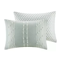 INK+IVY Kara 3 Piece Cotton Jacquard Comforter Set