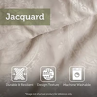 Madison Park Dartmouth 5 Piece Reversible Jacquard Bedspread Set
