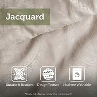 Madison Park Whitman 5 Piece Reversible Jacquard Bedspread Set
