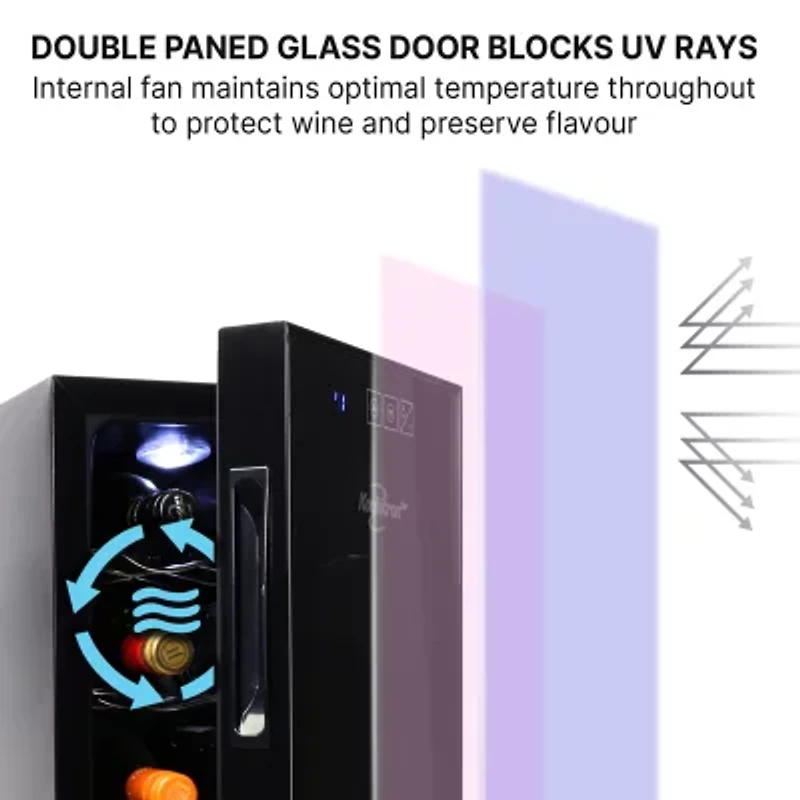 Koolatron Urban Series Bottle Wine Cooler Freestanding Wine Fridge