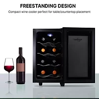 Koolatron Urban Series Bottle Wine Cooler Freestanding Wine Fridge