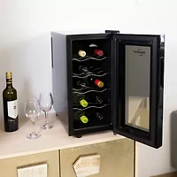 Koolatron Urban Series 10 Bottle Wine Cooler Freestanding Wine Fridge