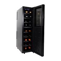 Koolatron 18 Bottle Dual Zone Wine Cooler Freestanding Wine Fridge