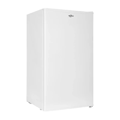 Koolatron Compact Fridge with Freezer- 3.2 Cu Ft- White