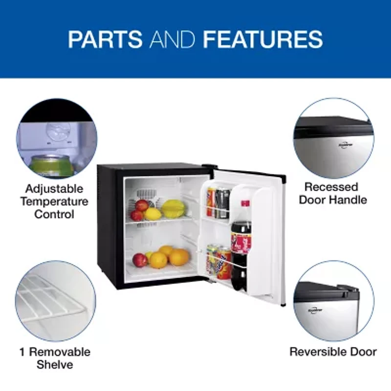 Koolatron Super Kool Portable Fridge, 1.7 Cu Ft