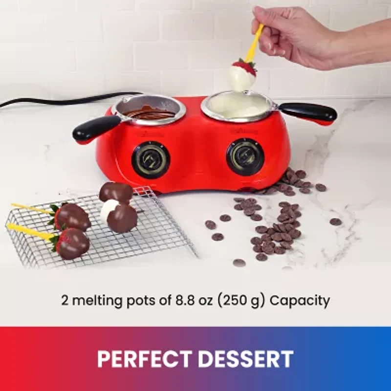 Total Chef Deluxe Chocolatiere Dual Chocolate Melter