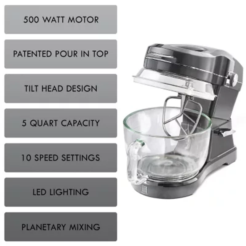 Kenmore Elite Ovation 5 Qt Stand Mixer, 500W