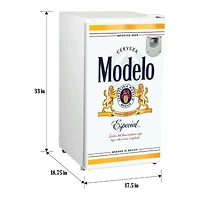 Modelo Compact Fridge with Bottle Opener- 90 L/ 95 Qt 3.2 Cu Ft