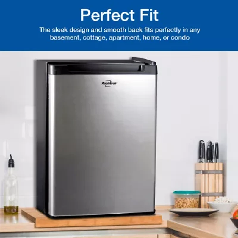 Super Kool 45 Portable Fridge 1.76 Cu Ft 12V Stainless Steel