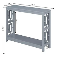 Convenience Concepts Town Square Console Table
