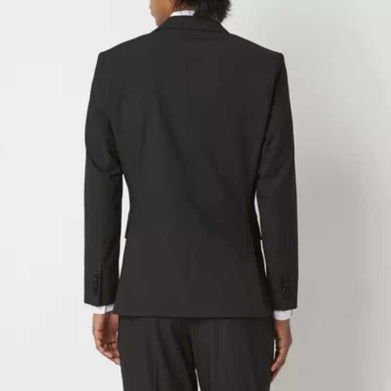 J. Ferrar Mens Ultra Comfort Tux Stretch Fabric Classic Fit Tuxedo Jacket