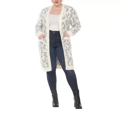 White Mark Womens Midweight Plus Coat