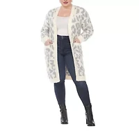 White Mark Womens Midweight Plus Coat