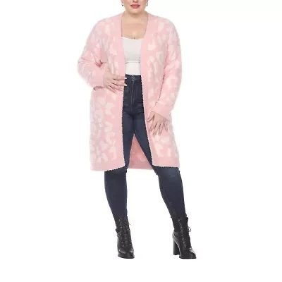 White Mark Womens Plus Midweight Coat
