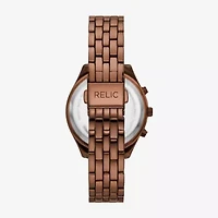 Relic By Fossil Everly Womens Brown Bracelet Watch Zr16010