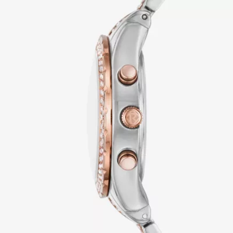 Relic By Fossil Everly Womens Two Tone Bracelet Watch Zr16002
