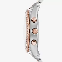 Relic By Fossil Everly Womens Two Tone Bracelet Watch Zr16002