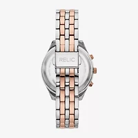 Relic By Fossil Everly Womens Two Tone Bracelet Watch Zr16002