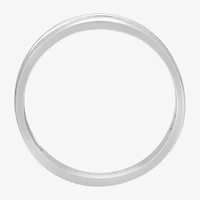 Mens Diamond-Accent 10K Yellow Gold Wedding Band
