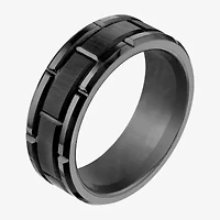 Mens 8MM Tungsten Band