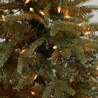 Nearly Natural With Clear Lights & Planter 4 1/2 Foot Pre-Lit Christmas Tree