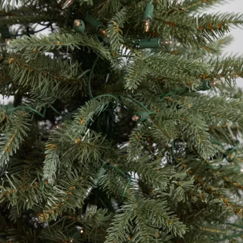 Nearly Natural With Clear Lights & Planter 4 1/2 Foot Pre-Lit Christmas Tree