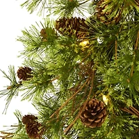 Nearly Natural Wyoming Faux Foot Pre-Lit Christmas Tree