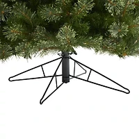 Nearly Natural Cashmere Slim Faux 9 Foot Pre-Lit Christmas Tree