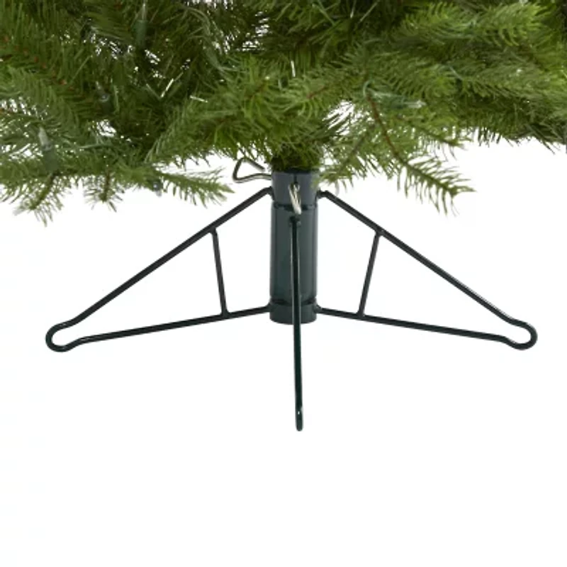 Nearly Natural Vienna Faux 6 Foot Pre-Lit Fir Christmas Tree