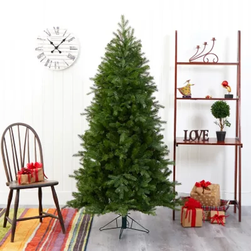 Nearly Natural Vienna Faux Foot Pre-Lit Fir Christmas Tree