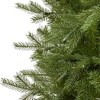 Nearly Natural Vienna Faux 7 Foot Pre-Lit Fir Christmas Tree