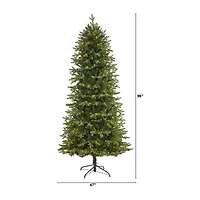 Nearly Natural Belgium Natural Look Faux Foot Pre-Lit Fir Christmas Tree