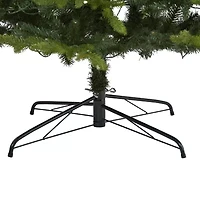 Nearly Natural Belgium Look Faux 9 Foot Pre-Lit Fir Christmas Tree