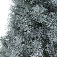Nearly Natural Snowy Faux 4 Foot Pre-Lit Pine Christmas Tree