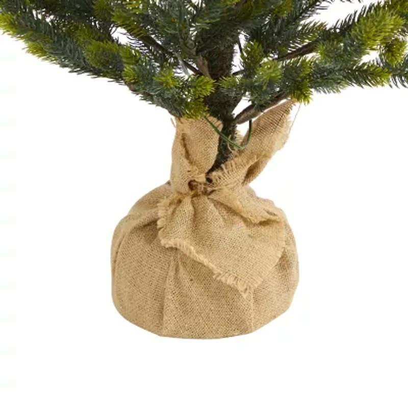 Nearly Natural Fraser 200 5 Foot Pre-Lit Fir Christmas Tree