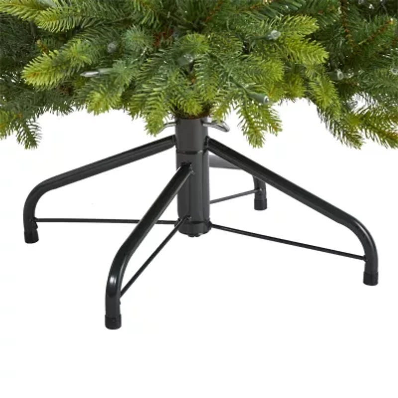 Nearly Natural Foot Pre-Lit Fir Christmas Tree