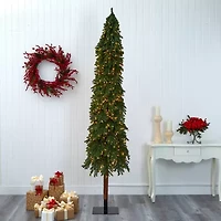 Nearly Natural Grand 9 Foot Pre-Lit Christmas Tree
