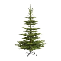 Nearly Natural Layered 7 1/2 Foot Spruce Christmas Tree