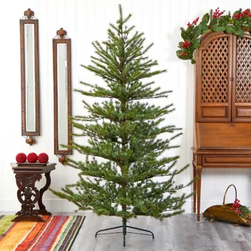 Nearly Natural 7 Foot Pine Christmas Tree