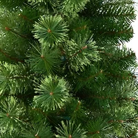 Nearly Natural Pencil Faux 8 Foot Pre-Lit Christmas Tree