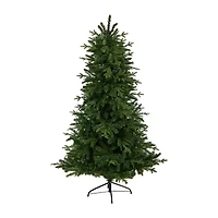 Nearly Natural Montreal Faux 6 Foot Pre-Lit Spruce Christmas Tree