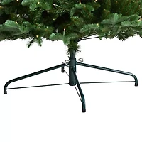 Nearly Natural Faux 9 Foot Pre-Lit Fir Christmas Tree
