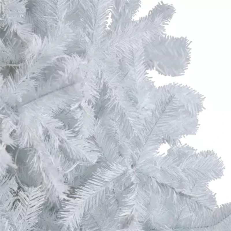 Nearly Natural White Faux Foot Pre-Lit Christmas Tree