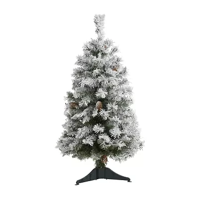 Nearly Natural Faux 3 Foot Pine Christmas Tree