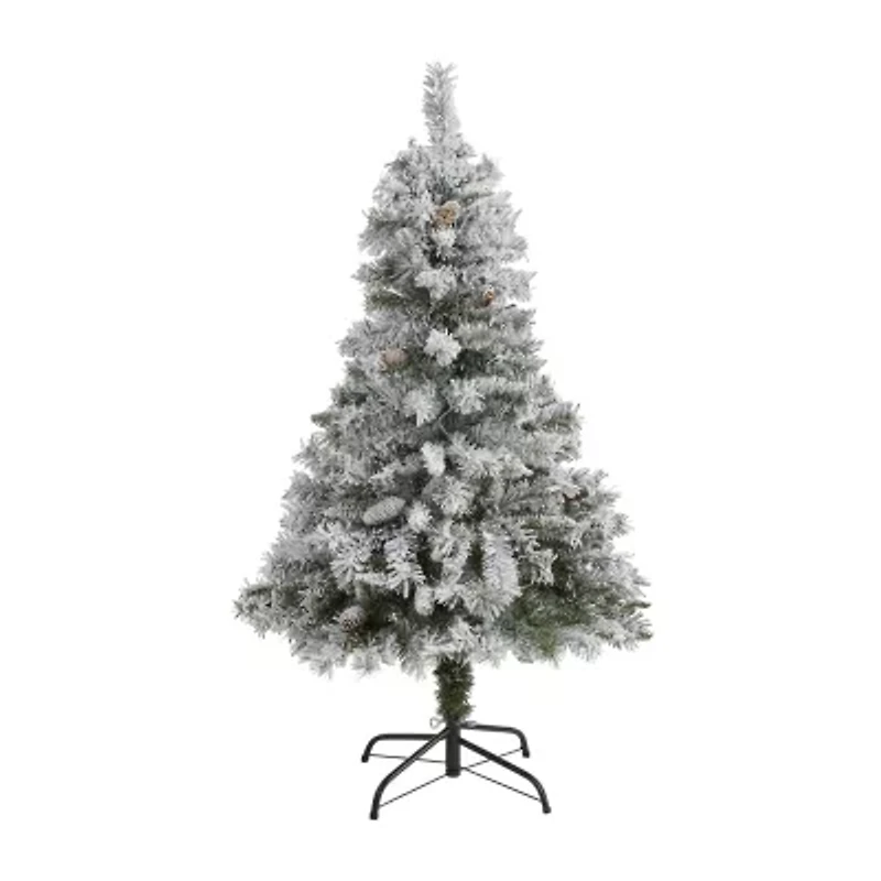 Nearly Natural Faux 4 Foot Pine Christmas Tree