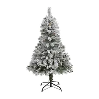 Nearly Natural Faux 4 Foot Pine Christmas Tree