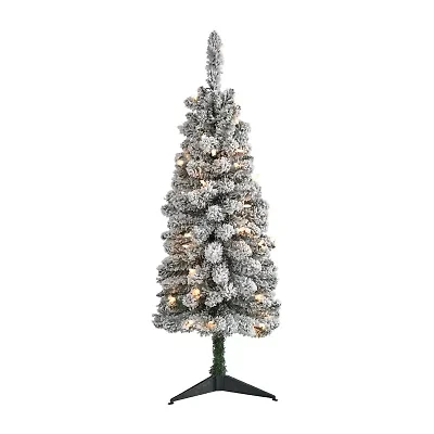 Nearly Natural Faux Foot Pre-Lit Christmas Tree