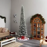 Nearly Natural Faux 11 Foot Pre-Lit Christmas Tree
