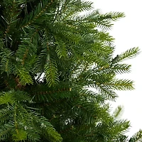 Nearly Natural Faux 5 Foot Pre-Lit Spruce Christmas Tree