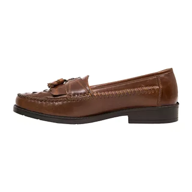 Deer Stags Herman Mens Moc Closed Toe Loafers | Brazos Mall display picture 2